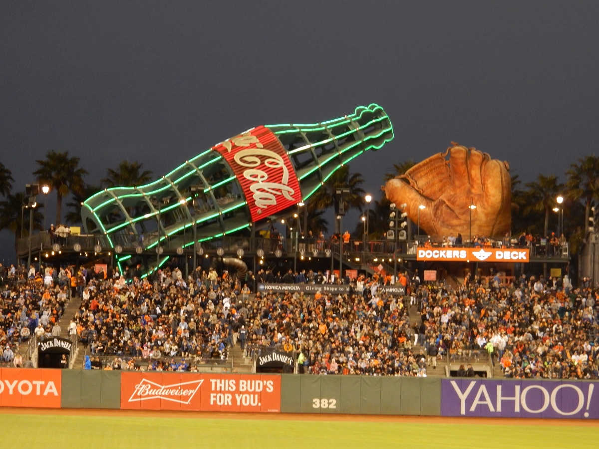 Oracle Park Scoreboards, Etc.