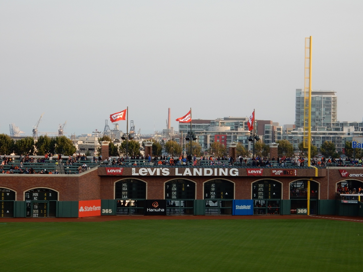 Oracle Park Scoreboards, Etc.