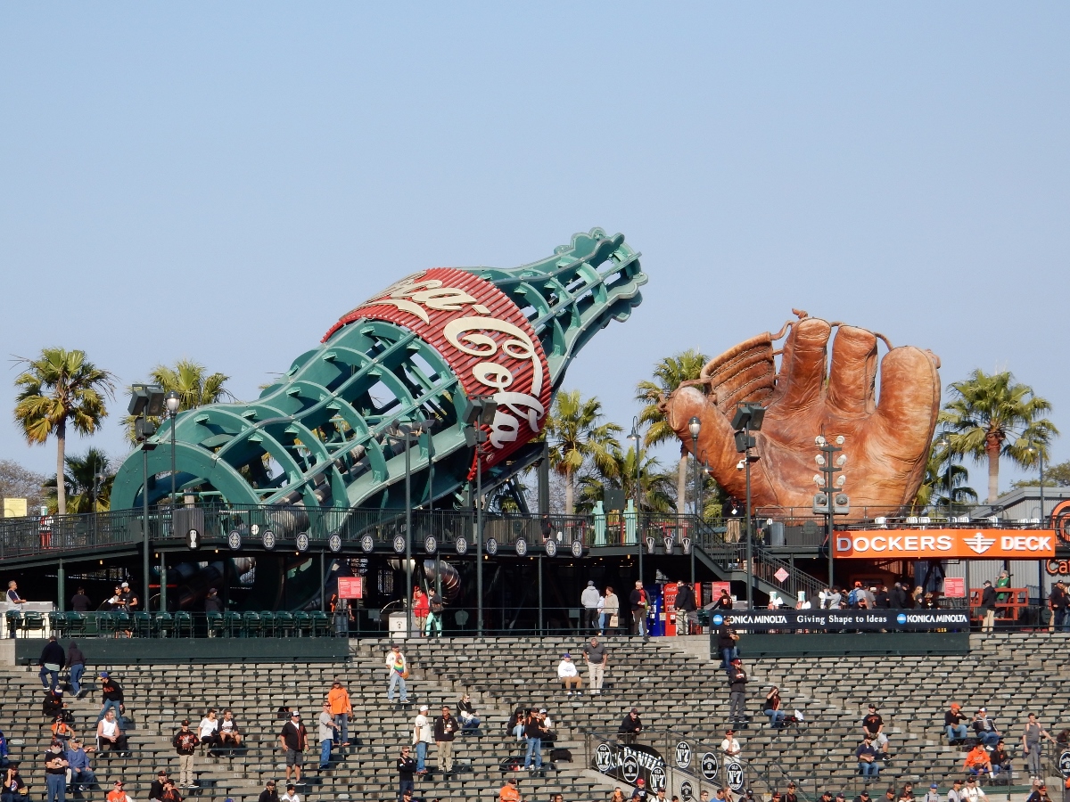 Oracle Park Scoreboards, Etc.