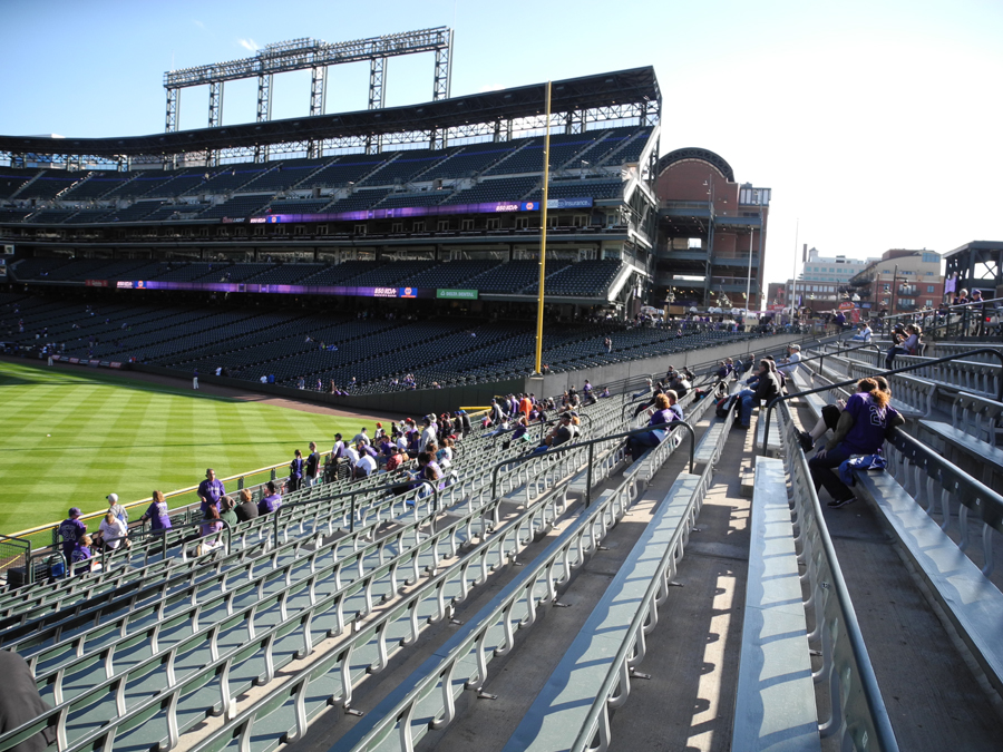 Coors Field Club Level Seating Chart