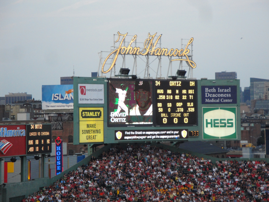 Fenway Park Bleachers
