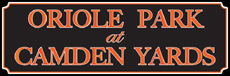 Oriole Park at Camden Yards Text logo